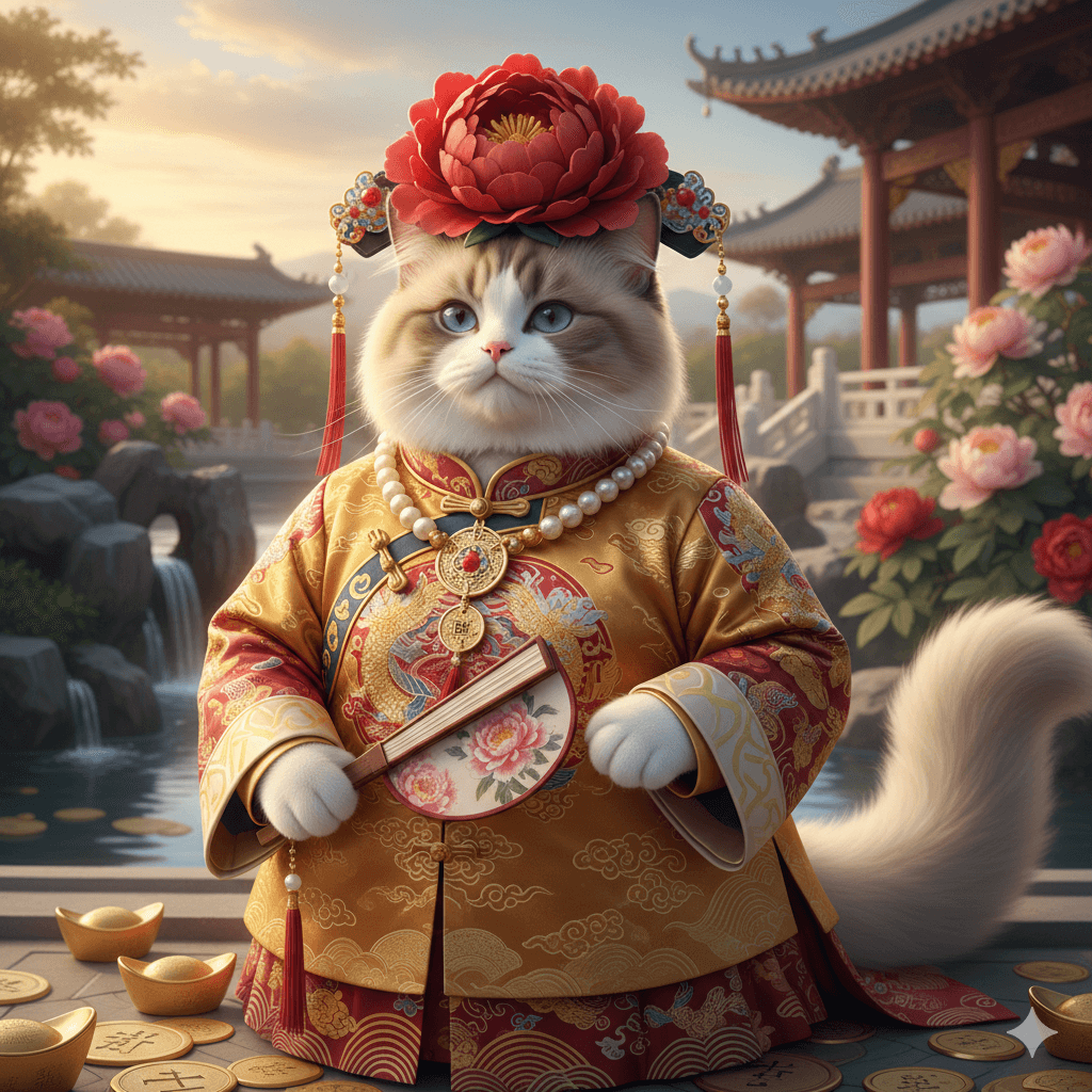 tang dynasty cat
